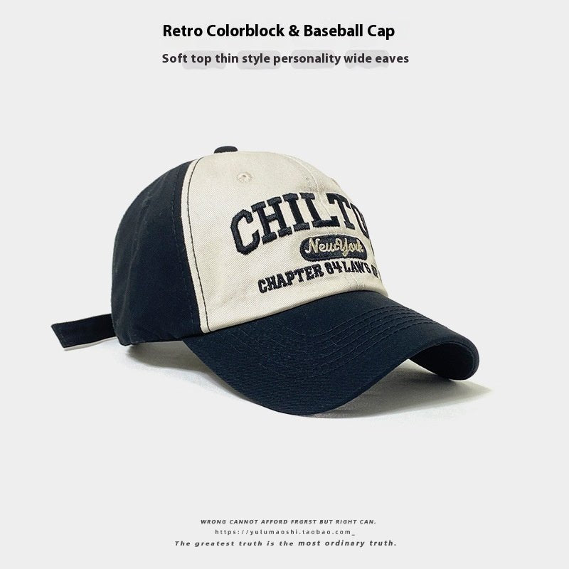 Retro Color Matching Baseball Cap Baby Boy And Girl Summer Sun Protection Hat | Luxury Home Accessories | Heulog Glow