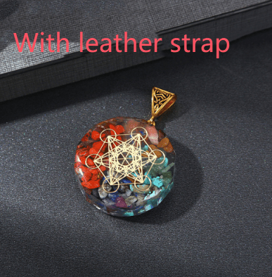 Retro Reiki Healing Energy Crystal Pendant Natural Stone For Yoga Meditation Spiritual 7 Chakra Jewelry Necklace Amulet | Luxury Home Accessories | Heulog Glow
