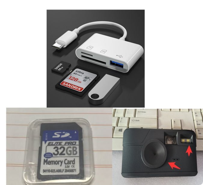 Retro Screen-free Digital Camera 8-mode Filter | Luxury Home Accessories | Heulog Glow