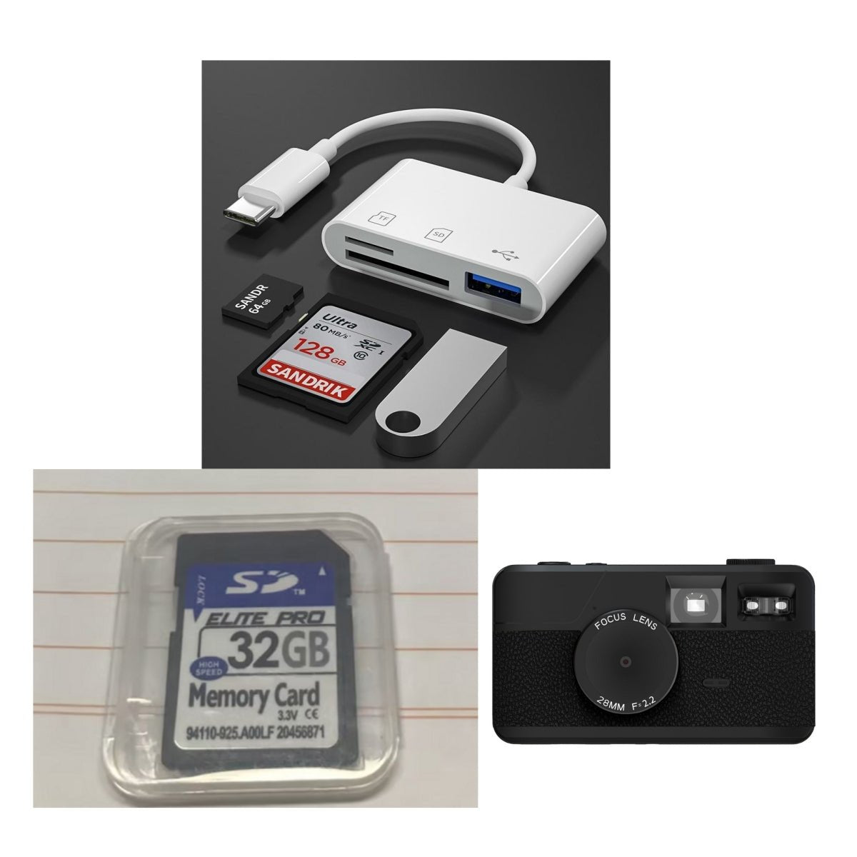 Retro Screen-free Digital Camera 8-mode Filter | Luxury Home Accessories | Heulog Glow