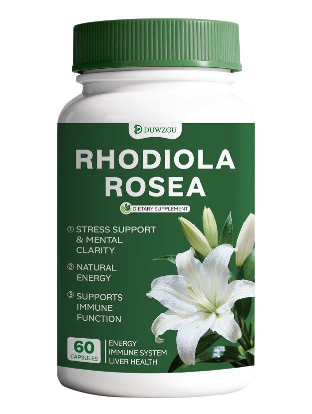 Rhodiola Rosea Capsules | Luxury Home Accessories | Heulog Glow