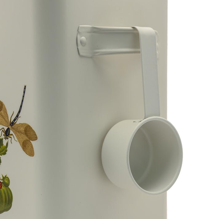 RHS Pets in the Garden Food Storage Tin & Scoop | Luxury Home Accessories | Heulog Glow