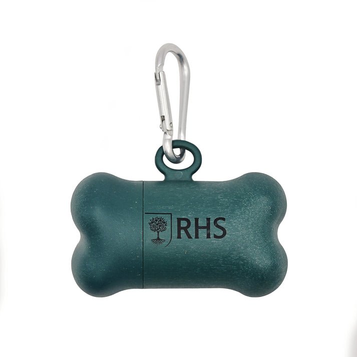 RHS Pets in the Garden Poop Bag Holder with 1 roll bags | Luxury Home Accessories | Heulog Glow