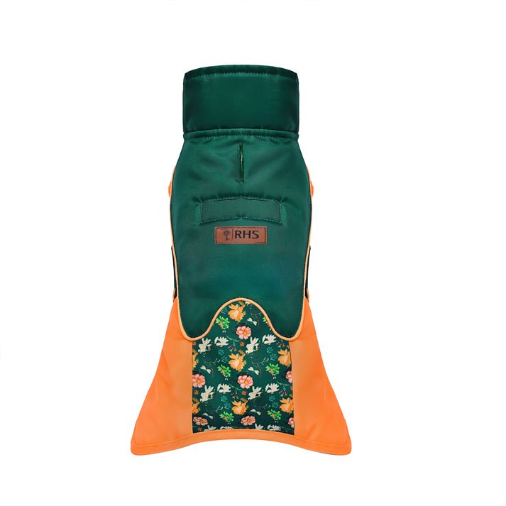 RHS Pets in the Garden Water Resistant Coat Medium | Luxury Home Accessories | Heulog Glow