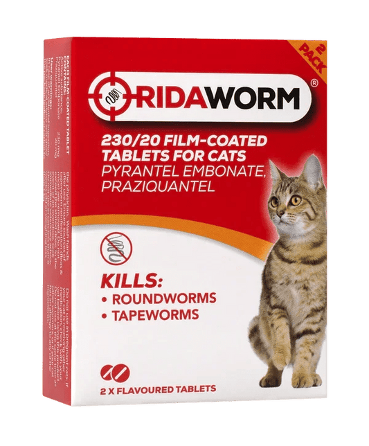 Ridaworm Cat Tablets 230/20mg | Luxury Home Accessories | Heulog Glow