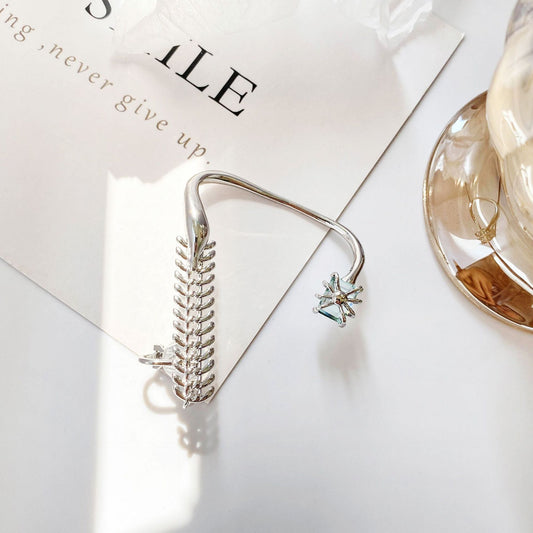Ring Bone Ear Hook Without Pierced Ear Clip | Luxury Home Accessories | Heulog Glow