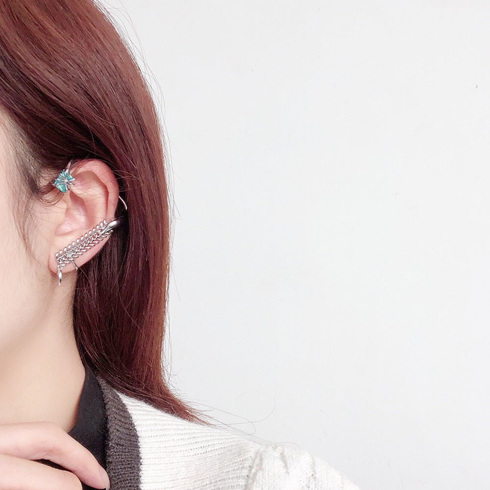 Ring Bone Ear Hook Without Pierced Ear Clip | Luxury Home Accessories | Heulog Glow