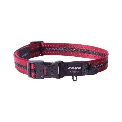 Rogz AirTech Classic Collar Rock Red L | Luxury Home Accessories | Heulog Glow