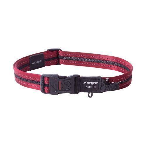 Rogz AirTech Classic Collar Rock Red XL | Luxury Home Accessories | Heulog Glow