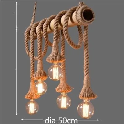 Rope Bamboo Pendant Lights | Luxury Home Accessories | Heulog Glow