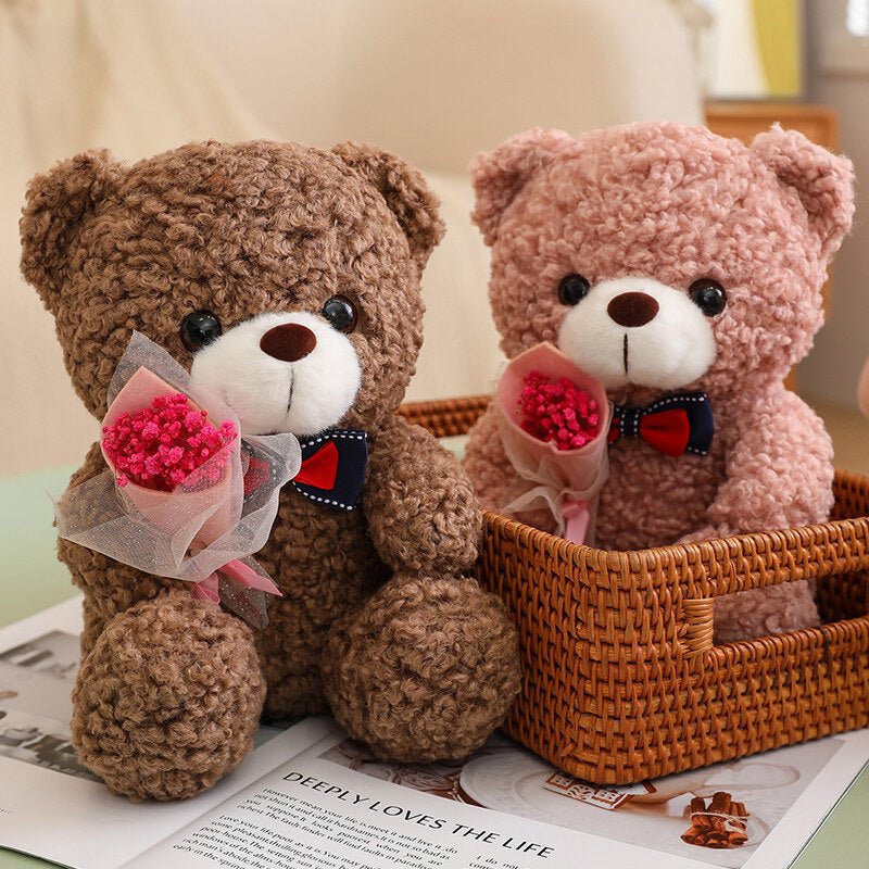 Rose Bear Doll Girls Valentine's Day Gift | Luxury Home Accessories | Heulog Glow