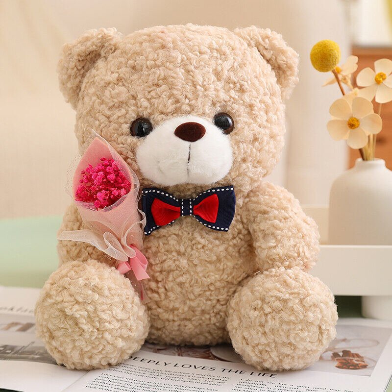 Rose Bear Doll Girls Valentine's Day Gift | Luxury Home Accessories | Heulog Glow