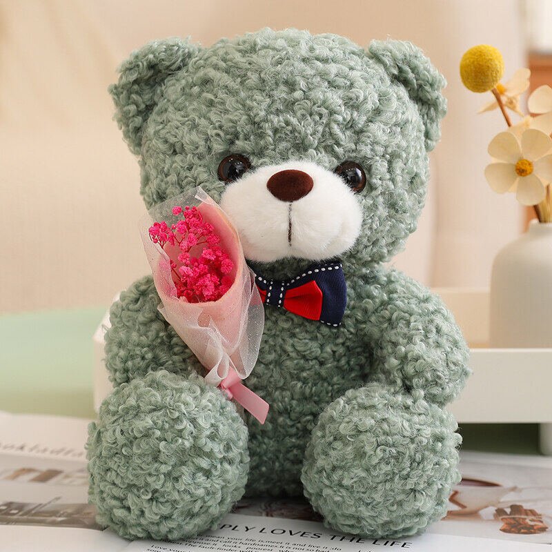 Rose Bear Doll Girls Valentine's Day Gift | Luxury Home Accessories | Heulog Glow
