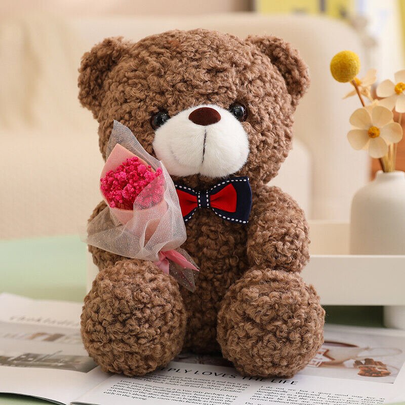 Rose Bear Doll Girls Valentine's Day Gift | Luxury Home Accessories | Heulog Glow