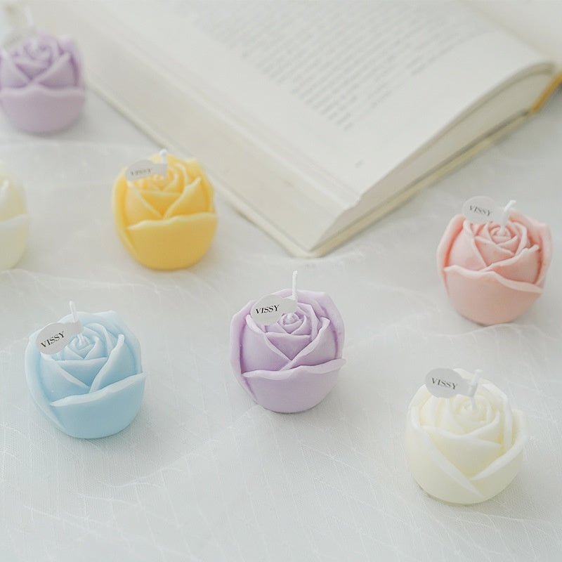 Rose Qixi Valentine's Day Fragrance Birthday Gift Simulation Flower Aromatherapy Candle Atmosphere Gift | Luxury Home Accessories | Heulog Glow