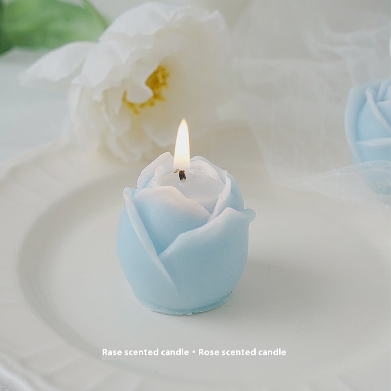 Rose Qixi Valentine's Day Fragrance Birthday Gift Simulation Flower Aromatherapy Candle Atmosphere Gift | Luxury Home Accessories | Heulog Glow
