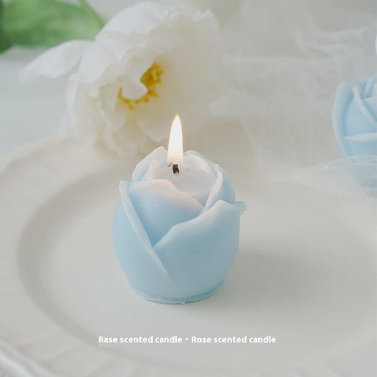 Rose Qixi Valentine's Day Fragrance Birthday Gift Simulation Flower Aromatherapy Candle Atmosphere Gift | Luxury Home Accessories | Heulog Glow