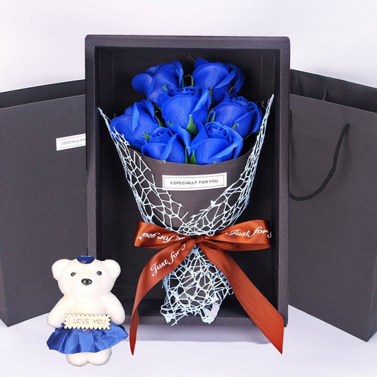 Rose Soap Bouquet Gift Box Valentine's Day | Luxury Home Accessories | Heulog Glow