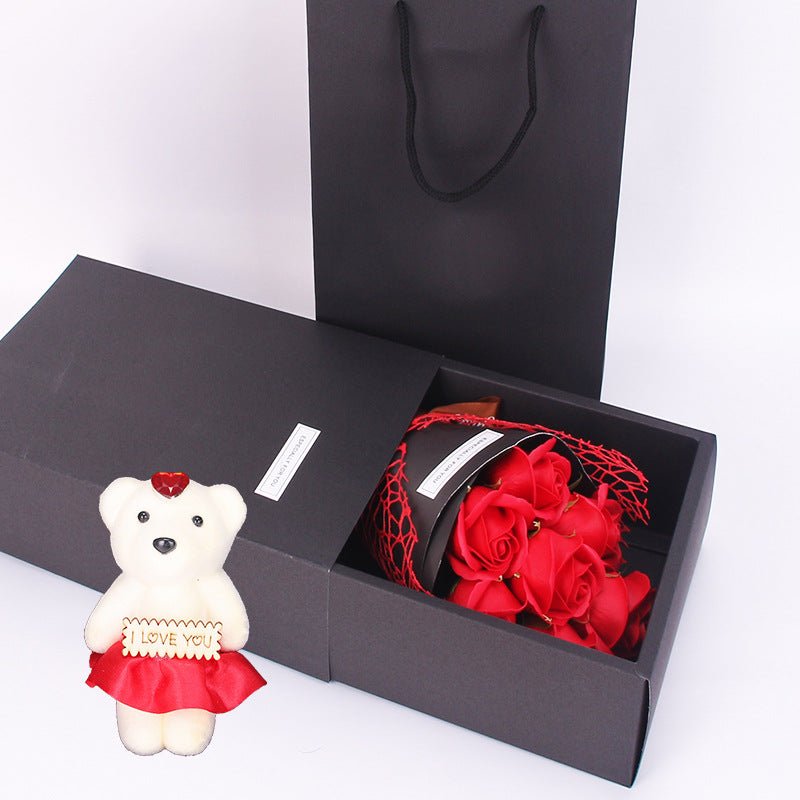 Rose Soap Bouquet Gift Box Valentine's Day | Luxury Home Accessories | Heulog Glow