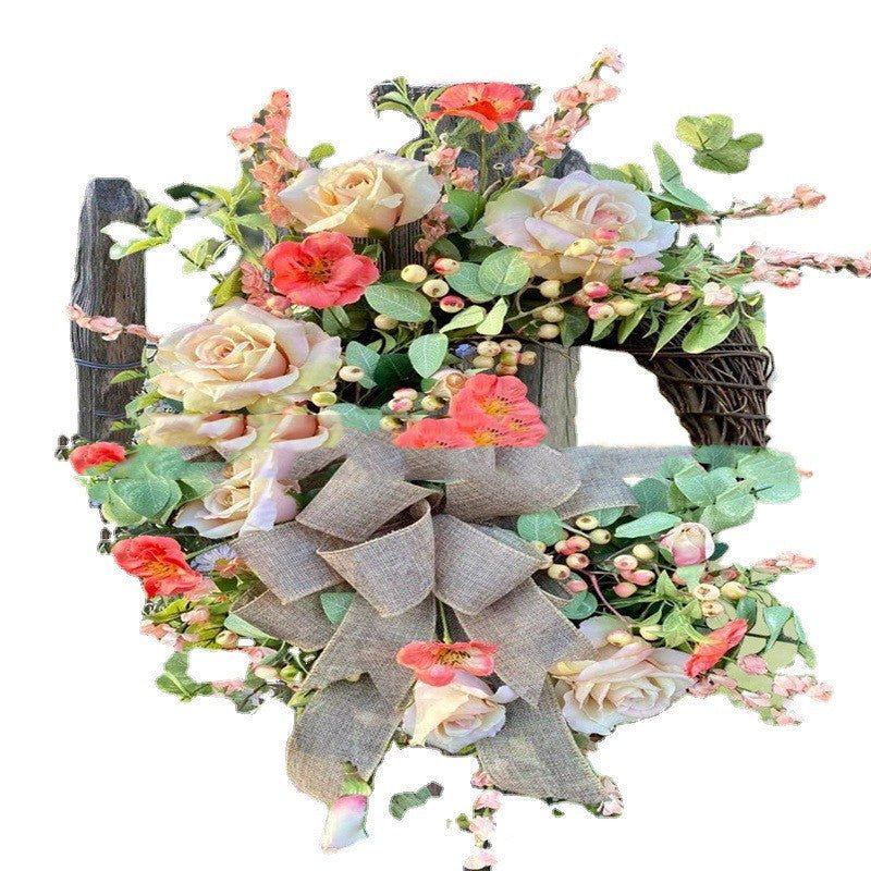 Roses Grapes Mother's Day Wreath Gift | Luxury Home Accessories | Heulog Glow