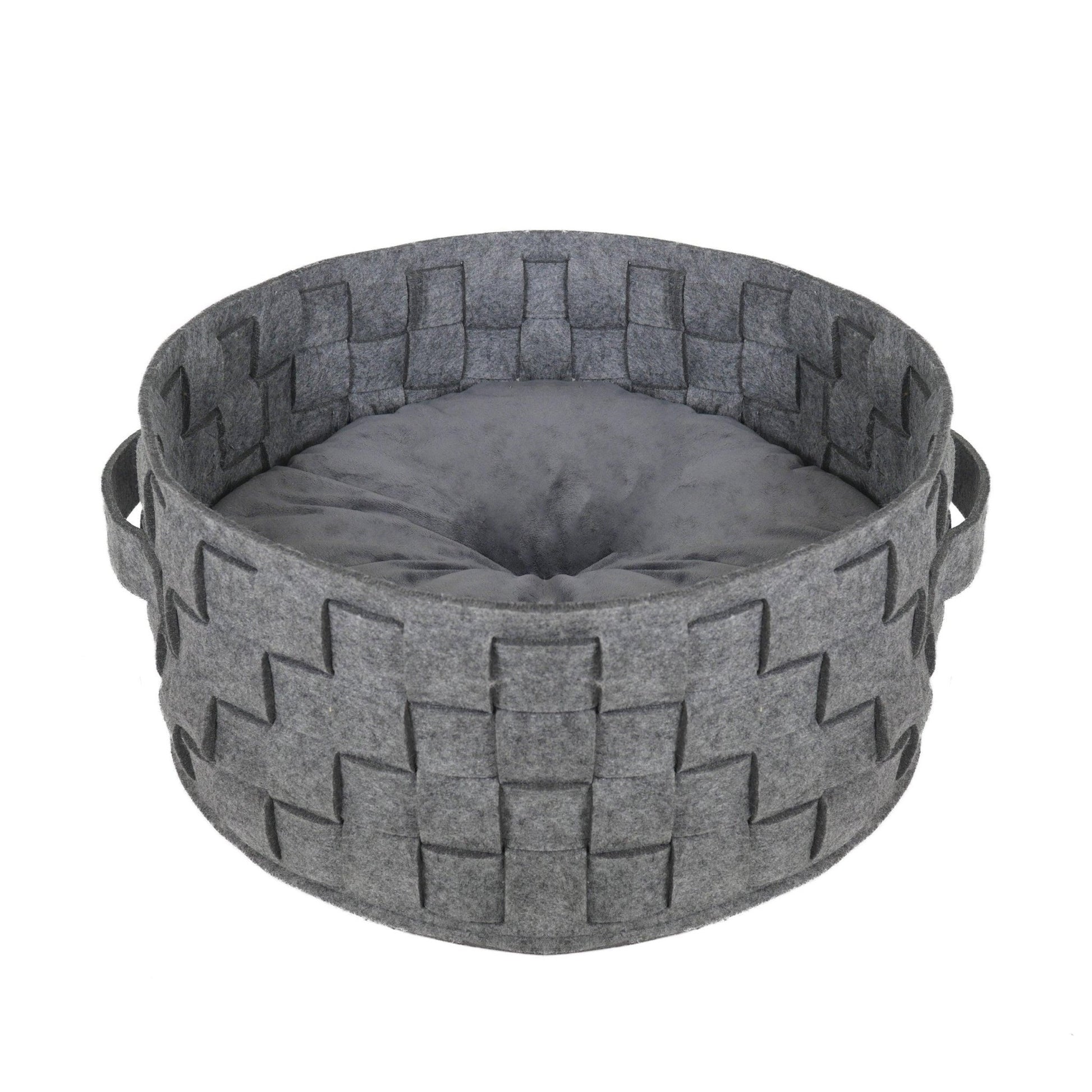 Rosewood 40 Winks Silver F/F Plaited Bed | Luxury Home Accessories | Heulog Glow