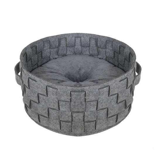 Rosewood 40 Winks Silver F/F Plaited Bed | Luxury Home Accessories | Heulog Glow