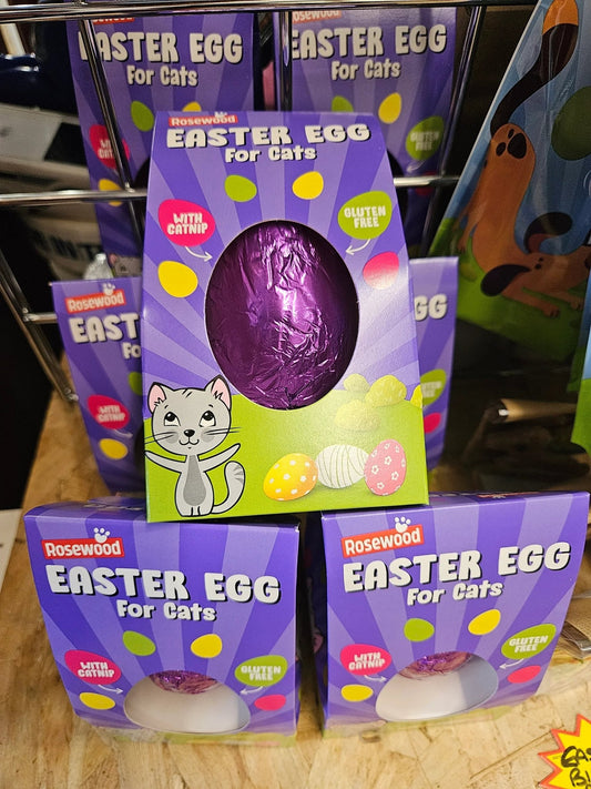 Rosewood Cat Easter Egg 45g | Luxury Home Accessories | Heulog Glow