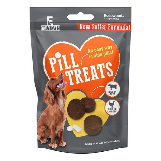 Rosewood Daily Eats Dog Pill Treats 80g | Luxury Home Accessories | Heulog Glow