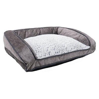 Rosewood Grey Luxury Plush Sofa Bed | Luxury Home Accessories | Heulog Glow