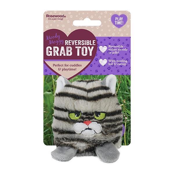 Rosewood Moody Moggy Revers Grab Toy x4 | Luxury Home Accessories | Heulog Glow