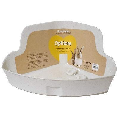 Rosewood Options Corner Litter Tray | Luxury Home Accessories | Heulog Glow