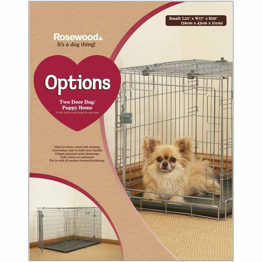 Rosewood Options Dog/Pup Home 2 Door | Luxury Home Accessories | Heulog Glow