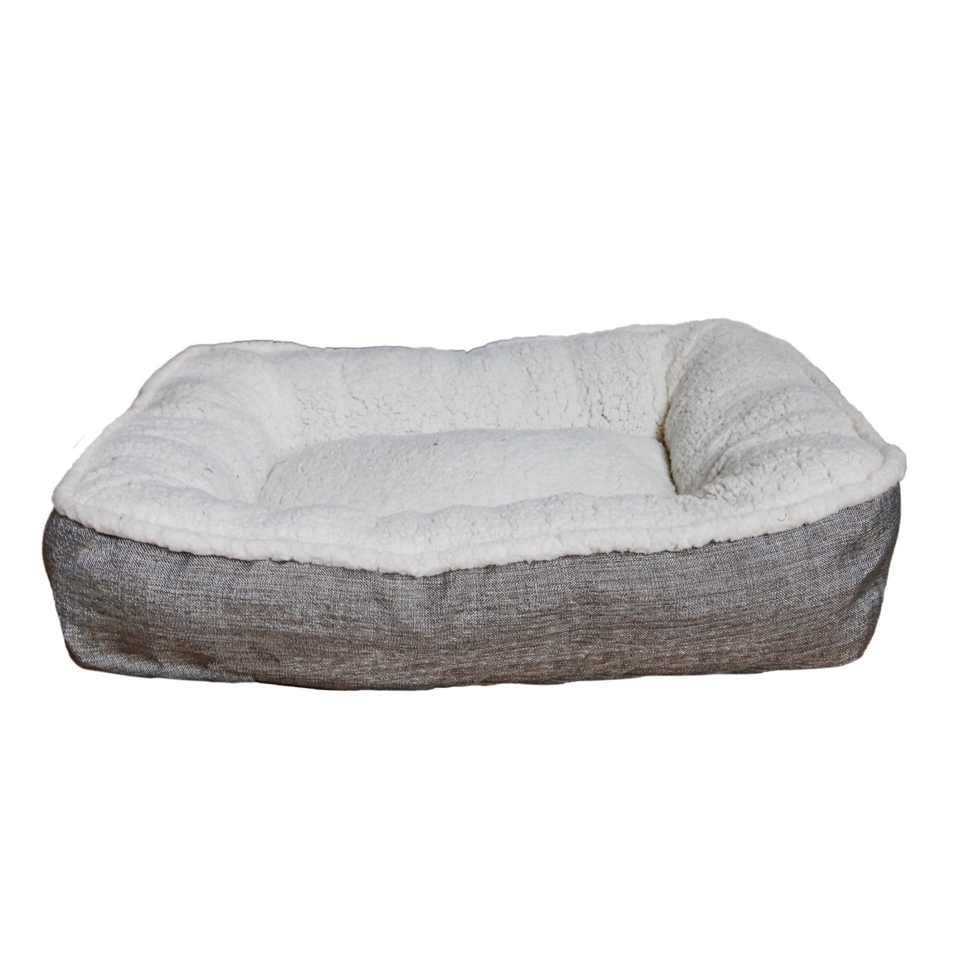 Rosewood Plush/Tweed Teddy Bear Mattress | Luxury Home Accessories | Heulog Glow