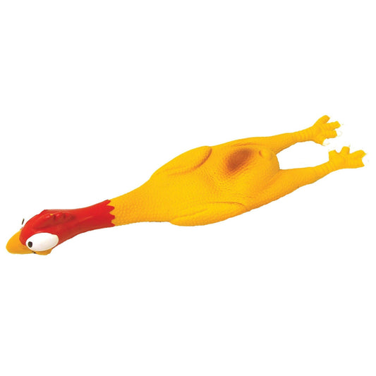 Rosewood Squeaky Latex Chicken 42cmx3 | Luxury Home Accessories | Heulog Glow