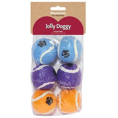 Rosewood Tennis Balls 6 Pack | Luxury Home Accessories | Heulog Glow