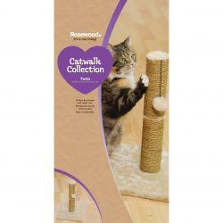 Rosewood Turin Cat Post | Luxury Home Accessories | Heulog Glow
