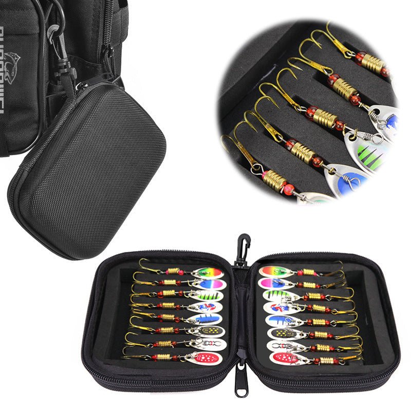 Rotating Composite Sequin Set Fly Hook Fishing Bait Small Bag External Bag Fishing Tackle Bag | Luxury Home Accessories | Heulog Glow