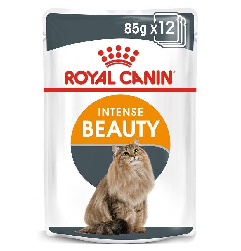 Royal Canin Intense Beauty in Jelly Pouches 12 x 85g | Luxury Home Accessories | Heulog Glow