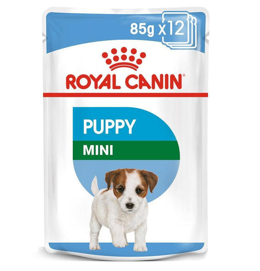 Royal Canin Mini Puppy Pouches 12 x 85g | Luxury Home Accessories | Heulog Glow