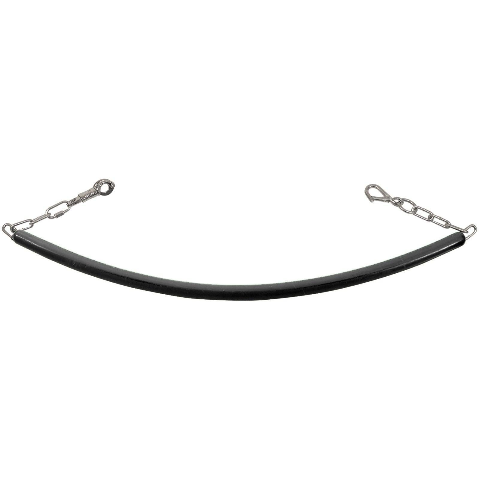 Rubber Stall Chain with Clips Black | Luxury Home Accessories | Heulog Glow