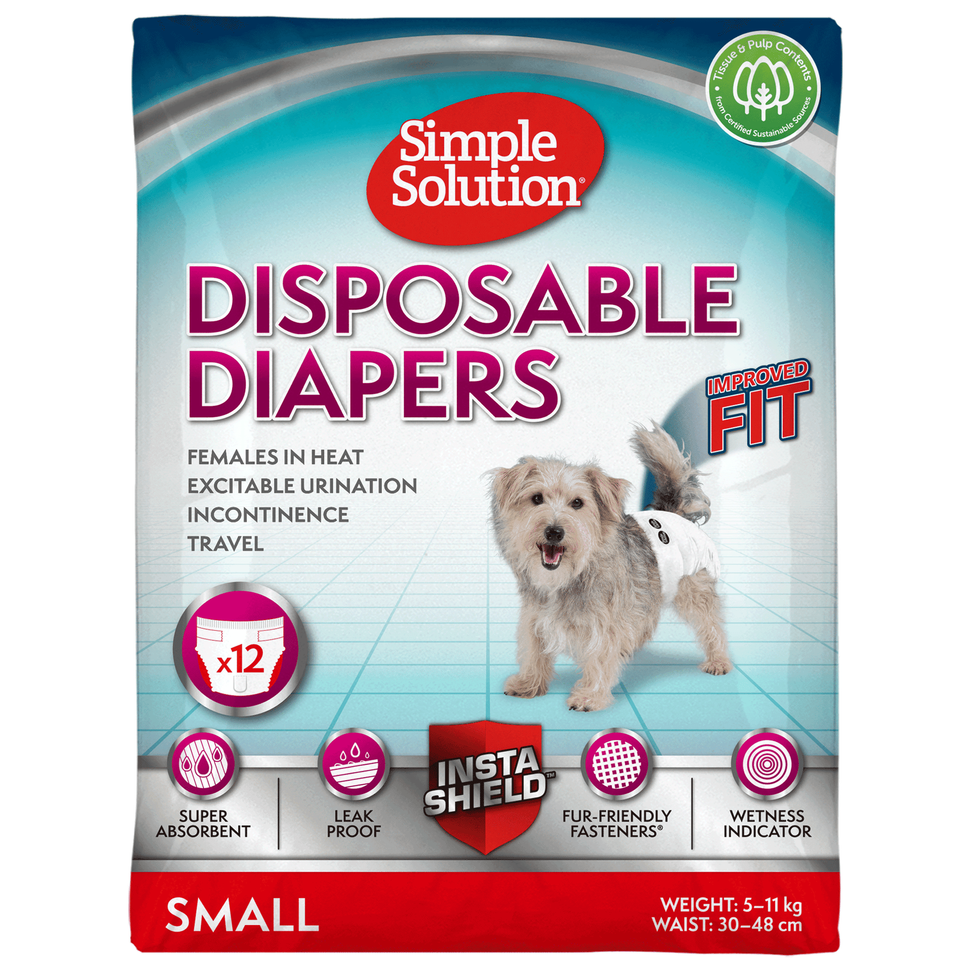 S Solution Bitch Disposable Diapers x12 | Luxury Home Accessories | Heulog Glow