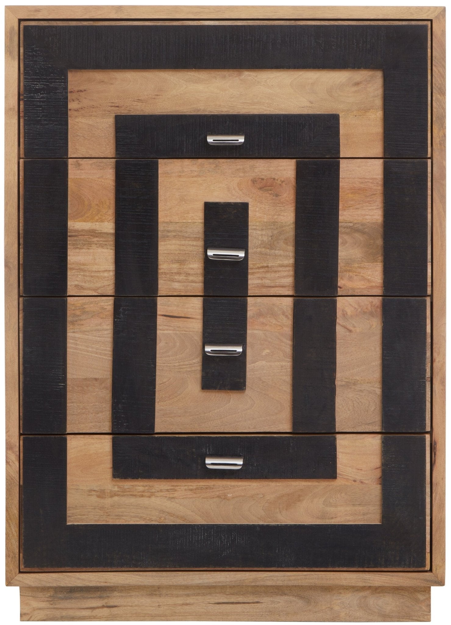 Salem Mango Wood Chest of 4 Drawers | Luxury Home Accessories | Heulog Glow
