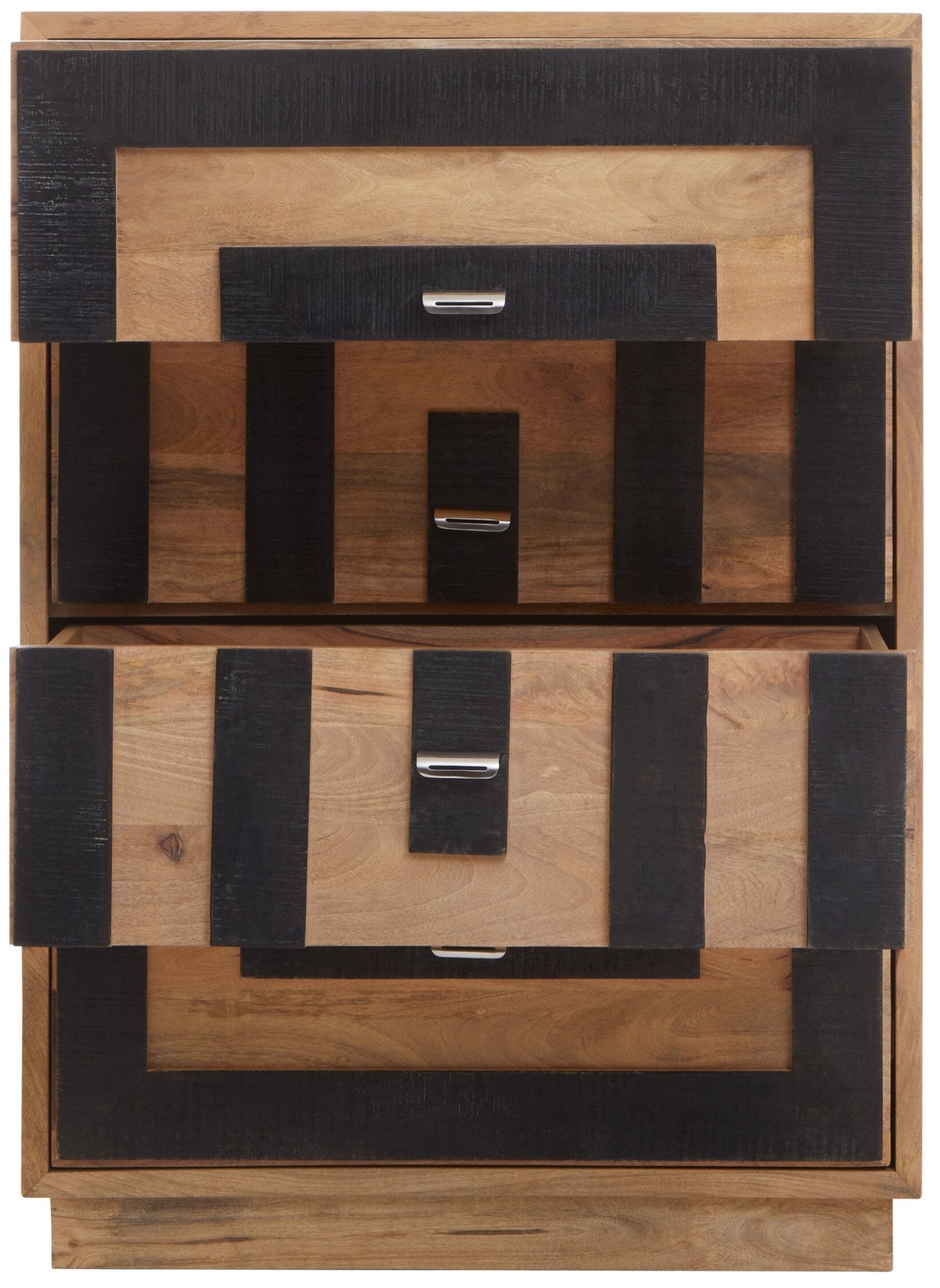 Salem Mango Wood Chest of 4 Drawers | Luxury Home Accessories | Heulog Glow