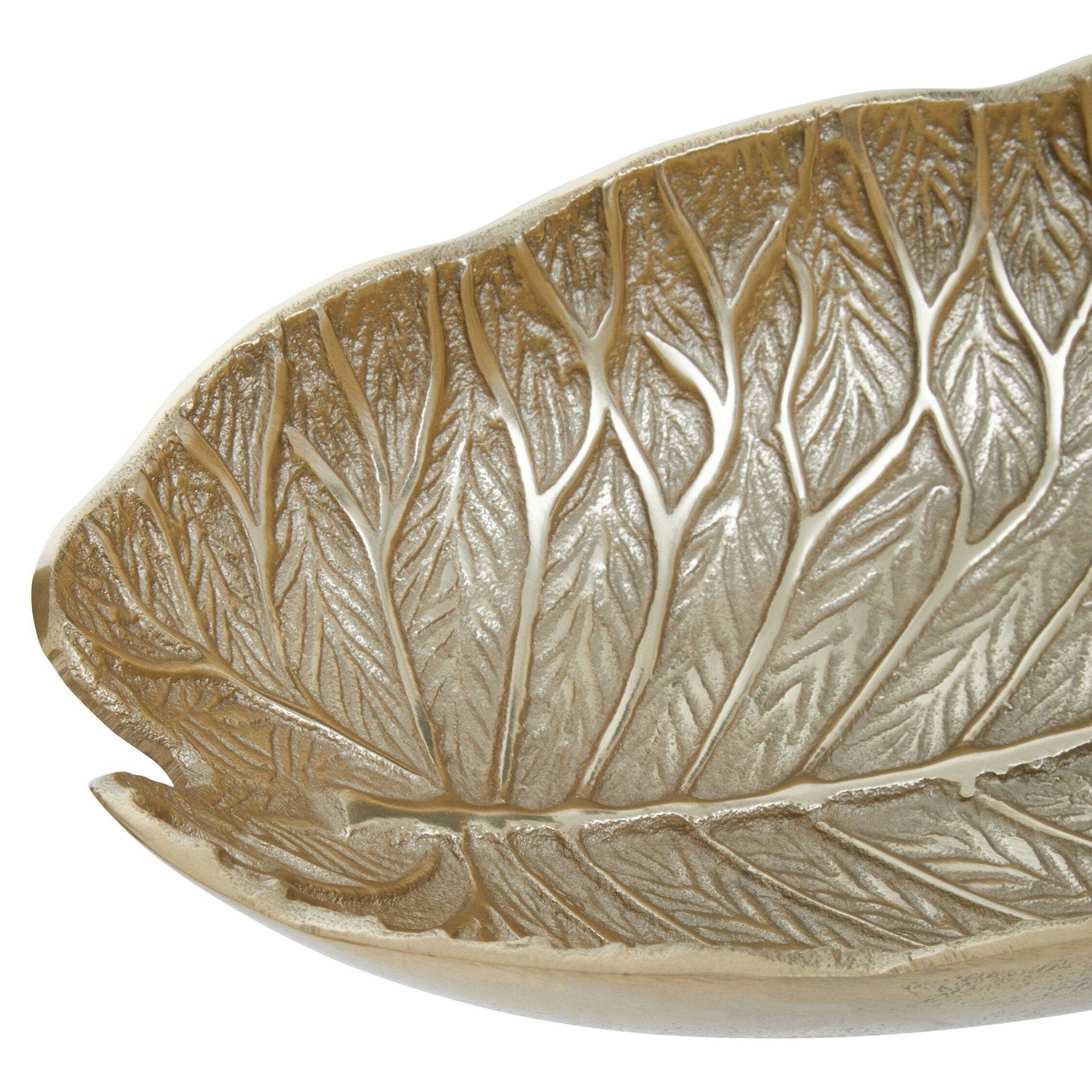 Salma Gold Finish Lotus Leaf Bowl. | Luxury Home Accessories | Heulog Glow