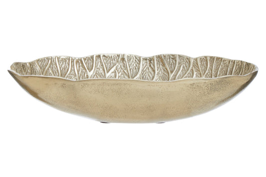 Salma Gold Finish Lotus Leaf Bowl. | Luxury Home Accessories | Heulog Glow