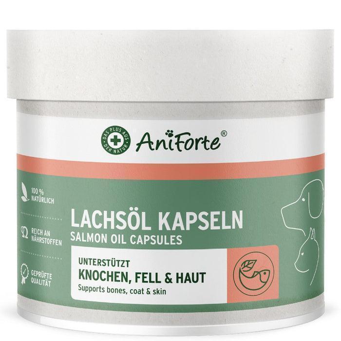 Salmon Oil for Dogs & Cats - 200 capsules | Luxury Home Accessories | Heulog Glow