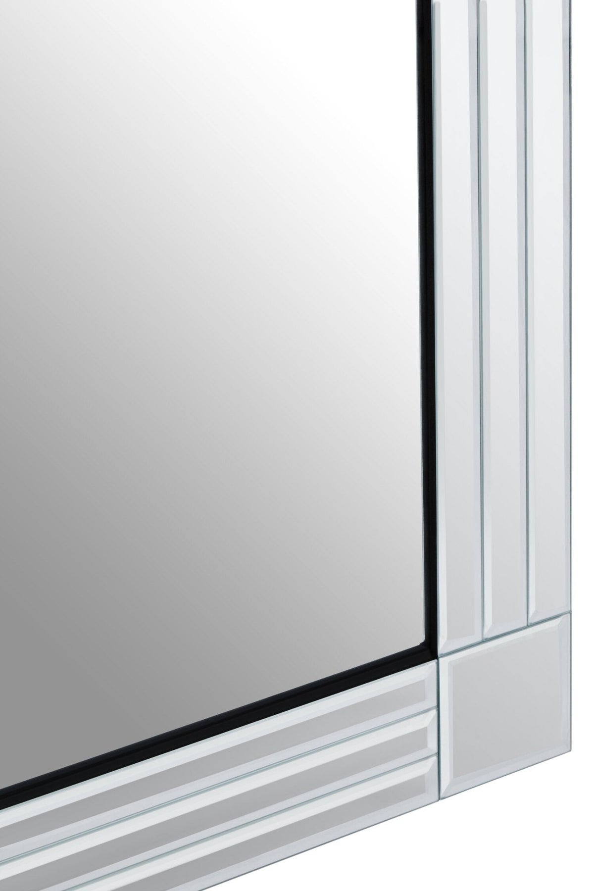 Sana Large Triple Bevelled Edge Wall Mirror | Luxury Home Accessories | Heulog Glow