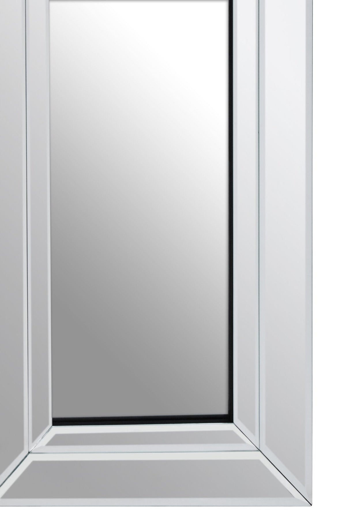 Sana Medium Double Bevelled Edge Wall Mirror | Luxury Home Accessories | Heulog Glow