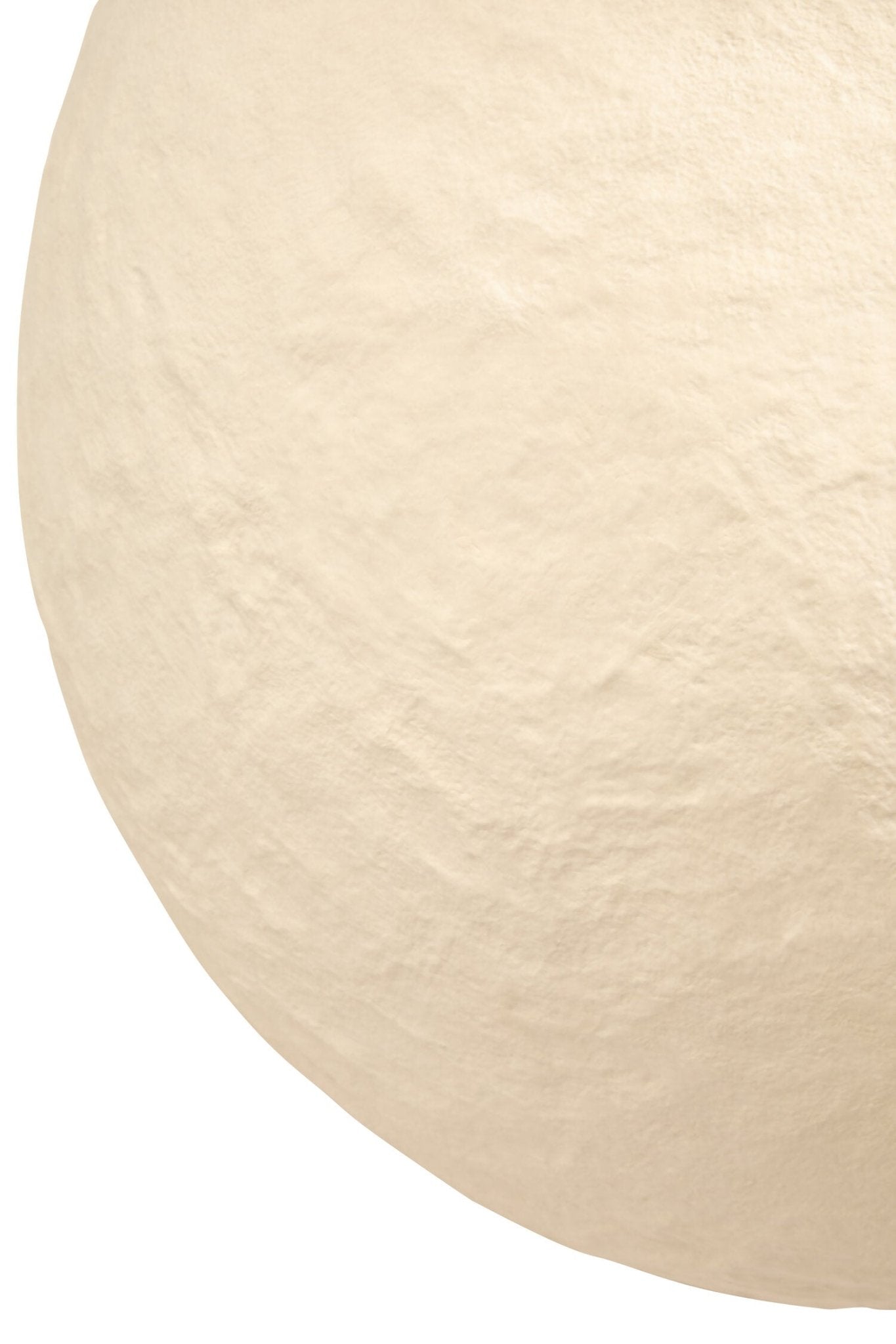 Sanai Cotton Mache Large Cream Vase | Luxury Home Accessories | Heulog Glow