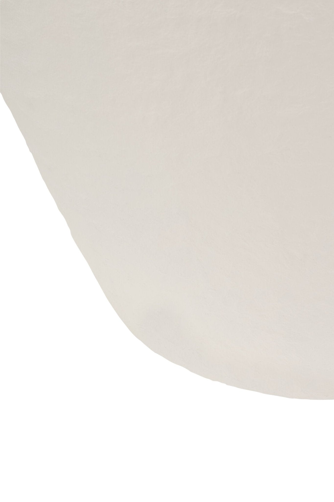 Sanai Cotton Mache Large White Planter | Luxury Home Accessories | Heulog Glow